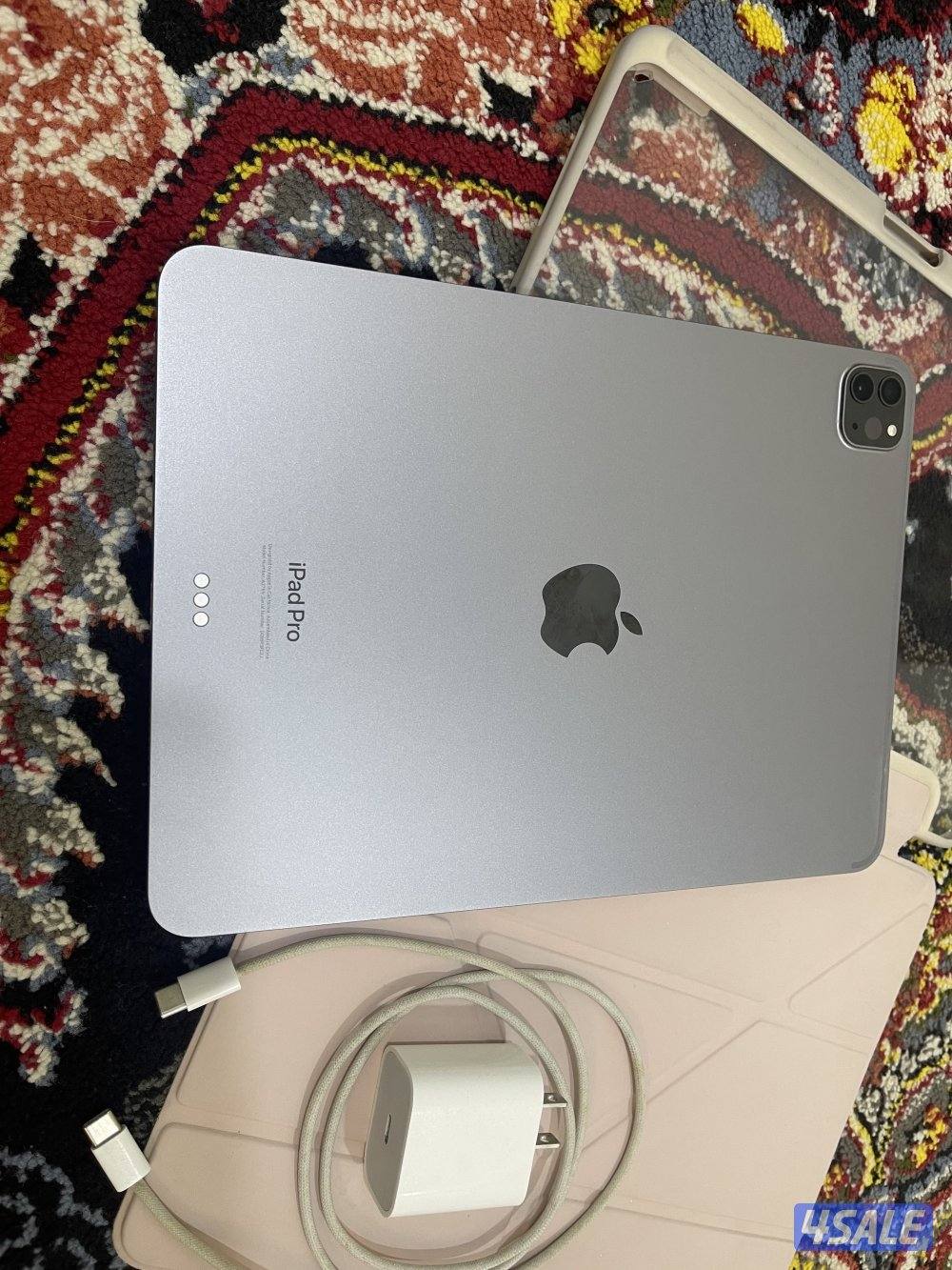 ايباد ابل برو 11 انش 128 قيقا بايت ام تو معالج m2 بطارية 95 موديل 20235