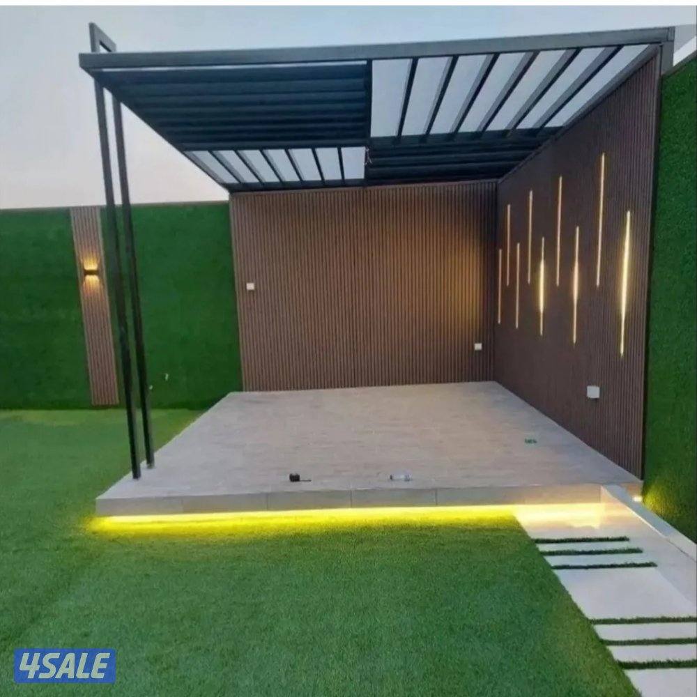 تنسيق الحدائق الداخلية والخارجية وتوريد الثيل الصناعي والطبيعى وتركيب2