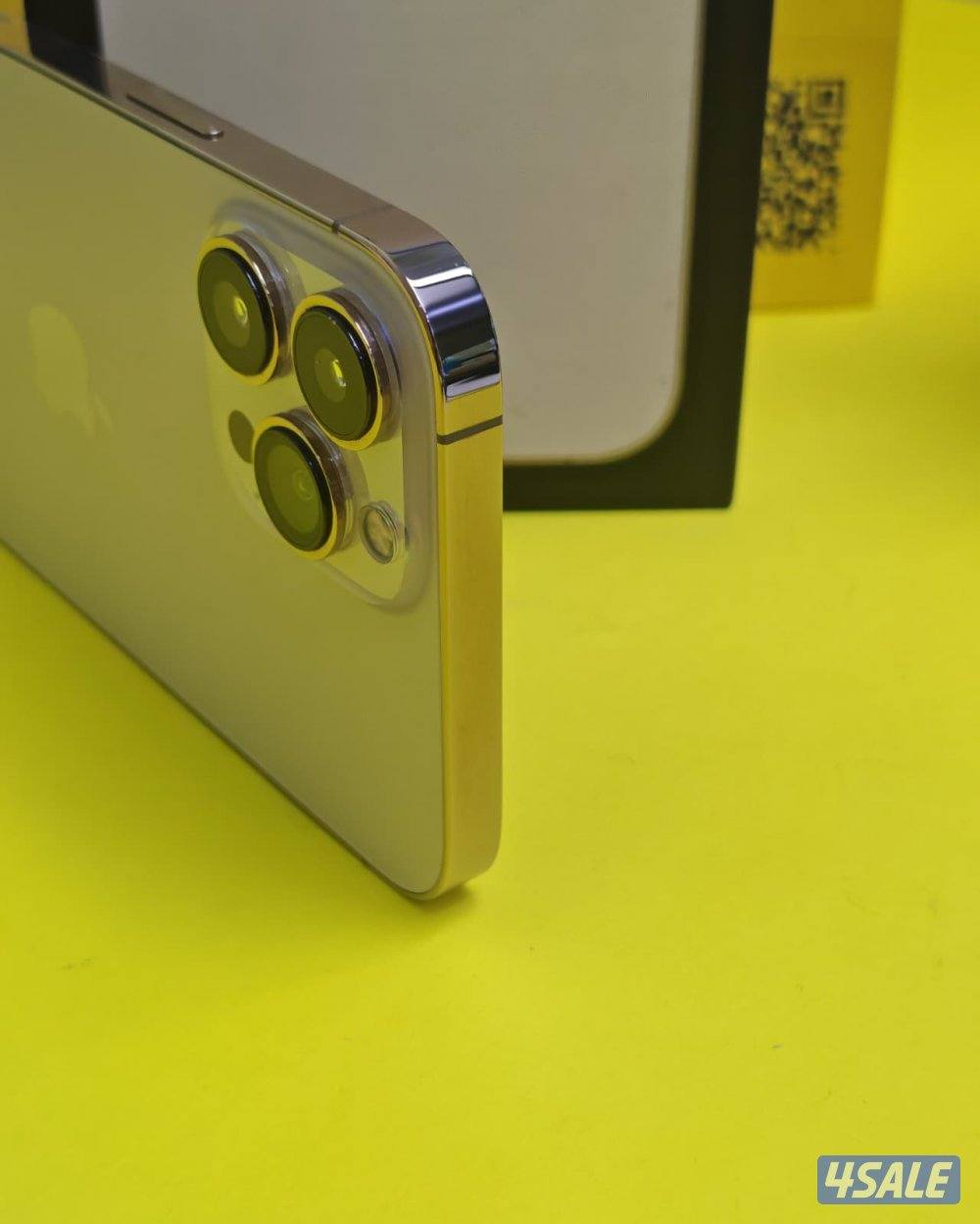 ايفون 13 برو ماكس – 256 جيجا – ذهبي بطارية 96% مستعمل نظيف3