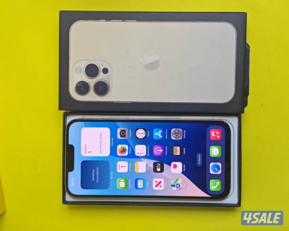 ايفون 13 برو ماكس – 256 جيجا – ذهبي بطارية 96% مستعمل نظيف7