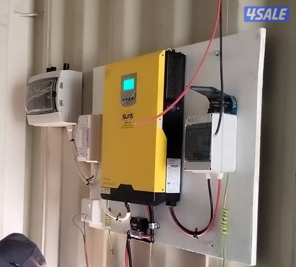 توريد وتركيب كافة مستلزمات تشغيل الكهرباء عن طريق الطاقه الشمسيه في ال13