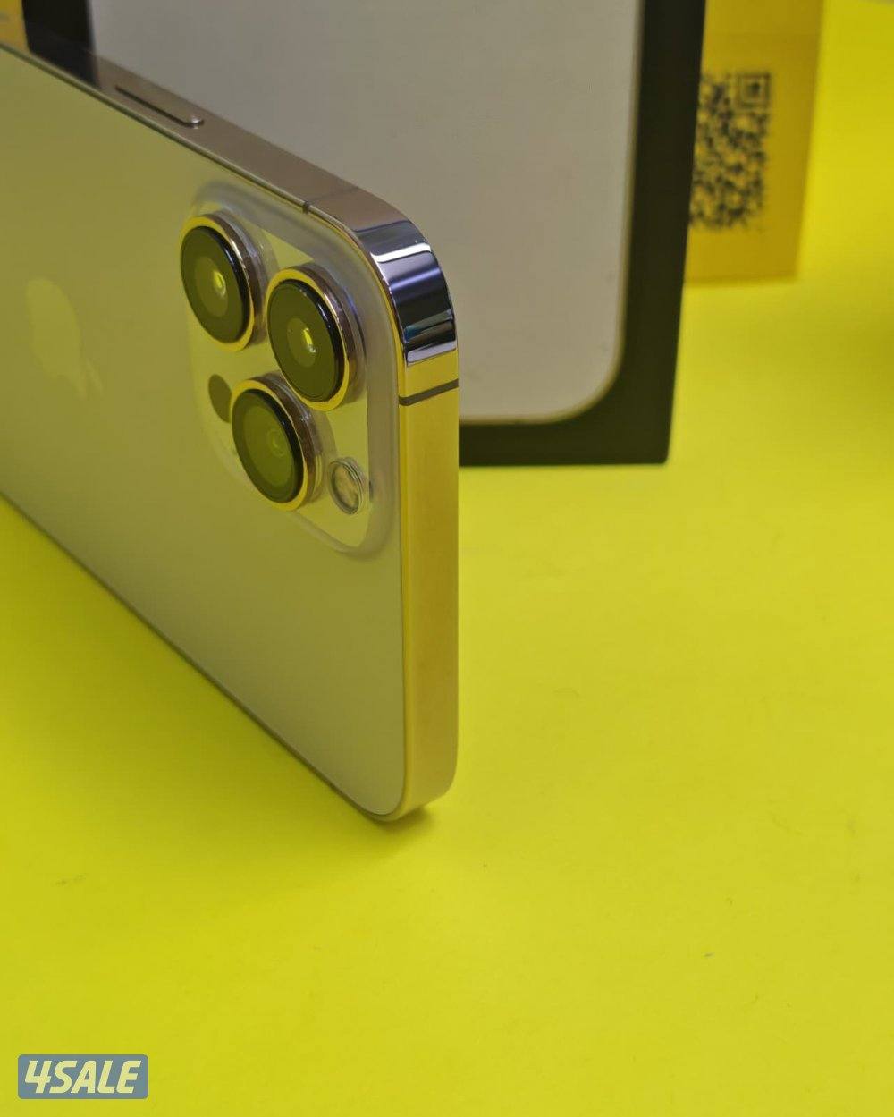 ايفون 13 برو ماكس – 128 جيجا – ذهبي بطارية 79% مستعمل كالجديد5