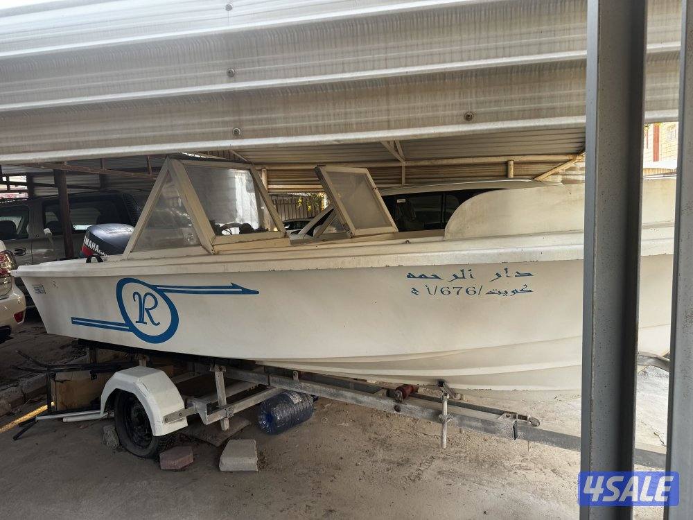 للبيع طراد 18 قدم القرف 2004 ماكينة 115 اندرو موديل2004تحتاج سيرفس فقط6