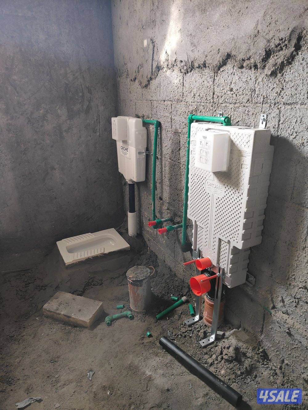 فني صحي تكسير وتمديد الحمامات والمطابخ تركيب فلاتر المياه وتركيب السخا4