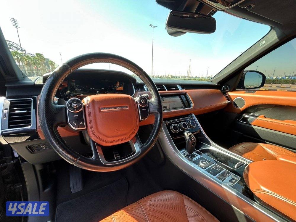 رنج سبورت super charge موديل 2014 ماشي 225 شرط الفحص8