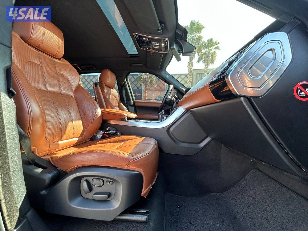 رنج سبورت super charge موديل 2014 ماشي 225 شرط الفحص11