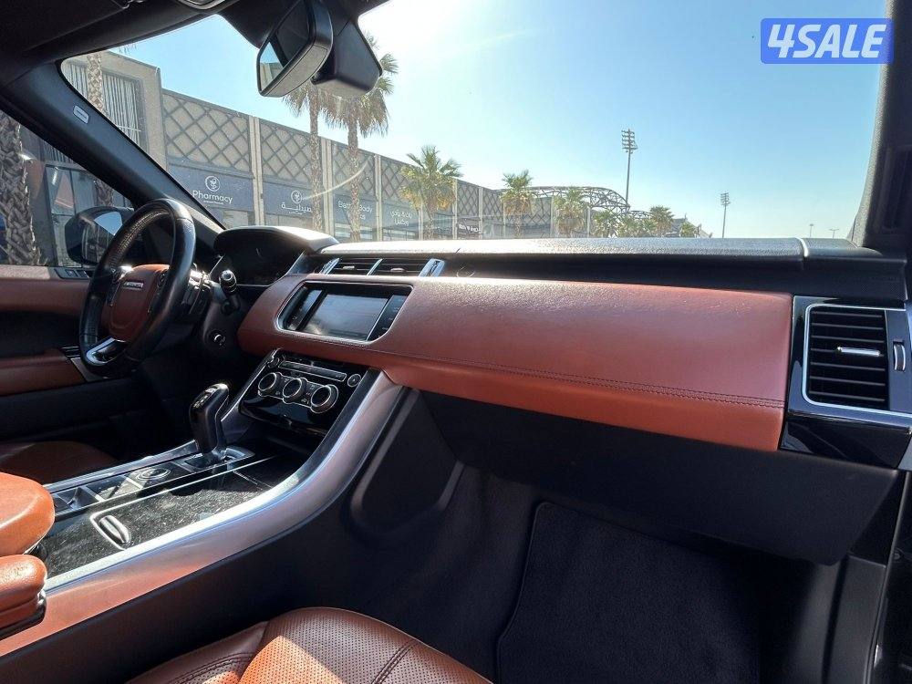 رنج سبورت super charge موديل 2014 ماشي 225 شرط الفحص10