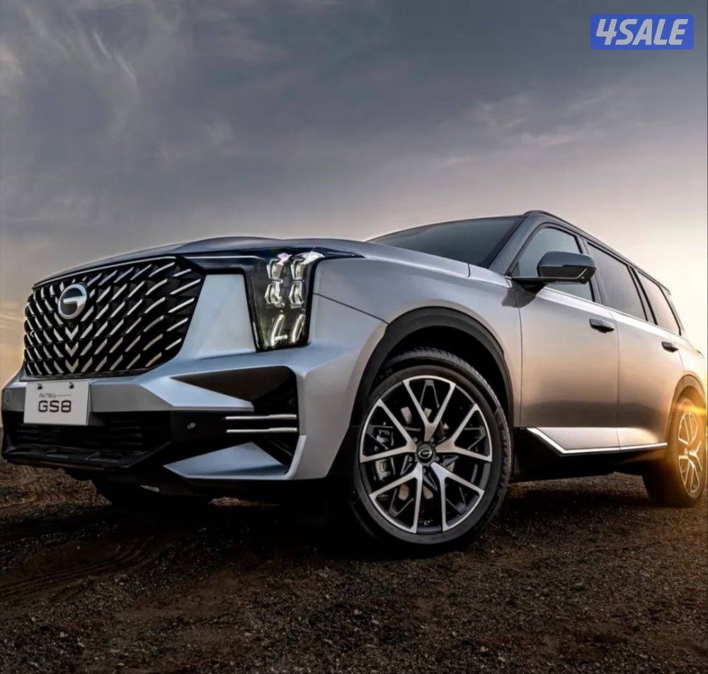 للبيع جيب GAC GS8 2025 سيرفس مجاني لغاية 60ألف إضافات 400دينار1