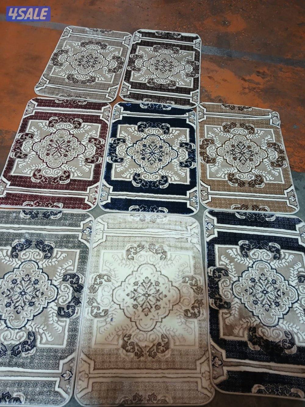 يوجد لدينا جميع انواع السجاد مشجر ساده فندقي تفصيل مساند حفر يدوي جديد7