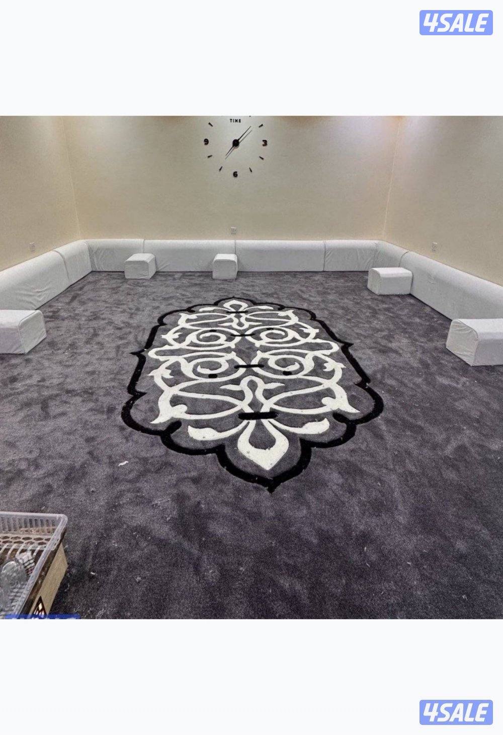 يوجد لدينا جميع انواع السجاد مشجر ساده فندقي تفصيل مساند حفر يدوي جديد15