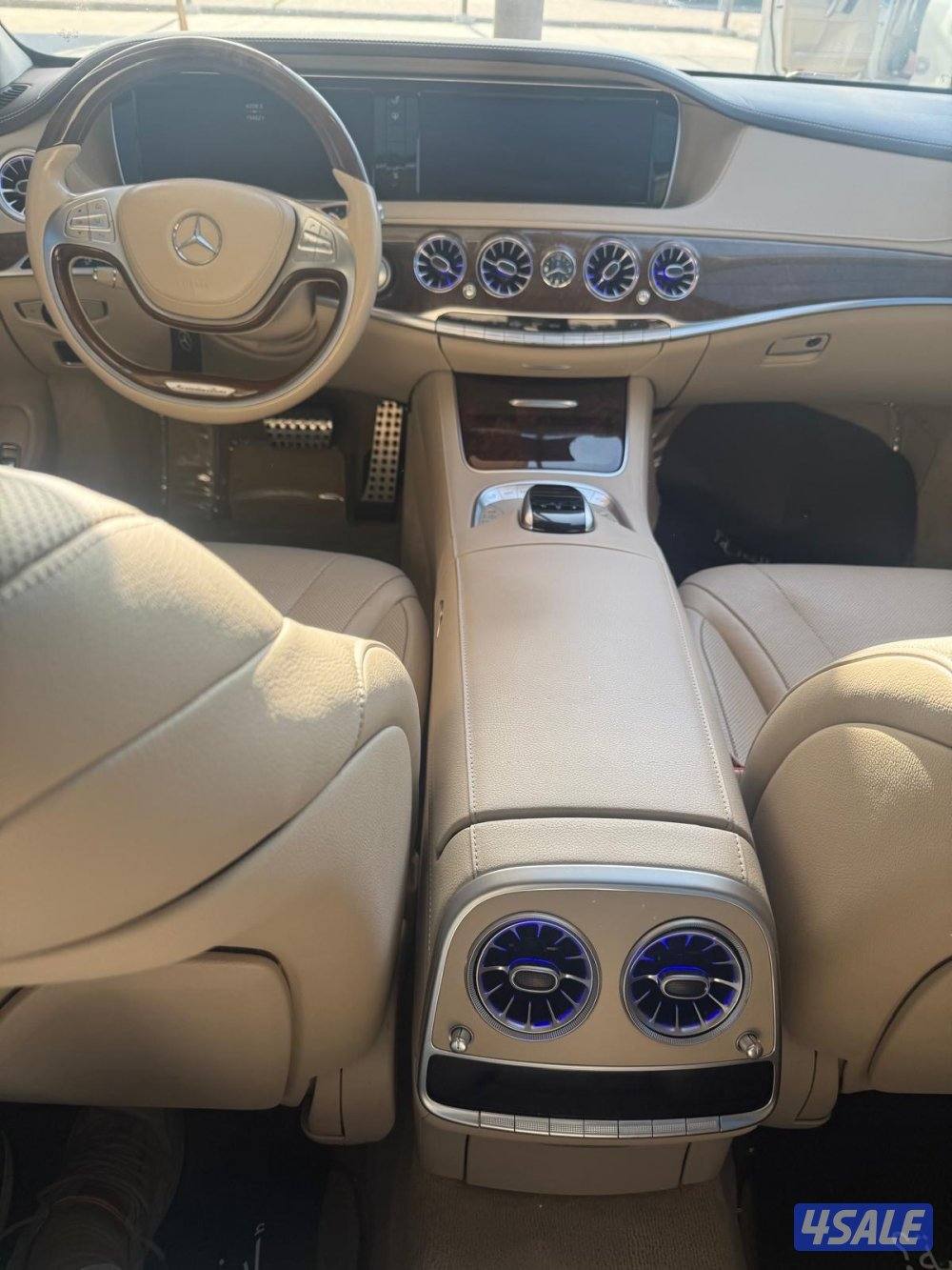مرسيدس س ٤٠٠ لارج موديل ٢٠١٥ وارد وكاله قطر ماشي ١٥٥ كيلومتر،2