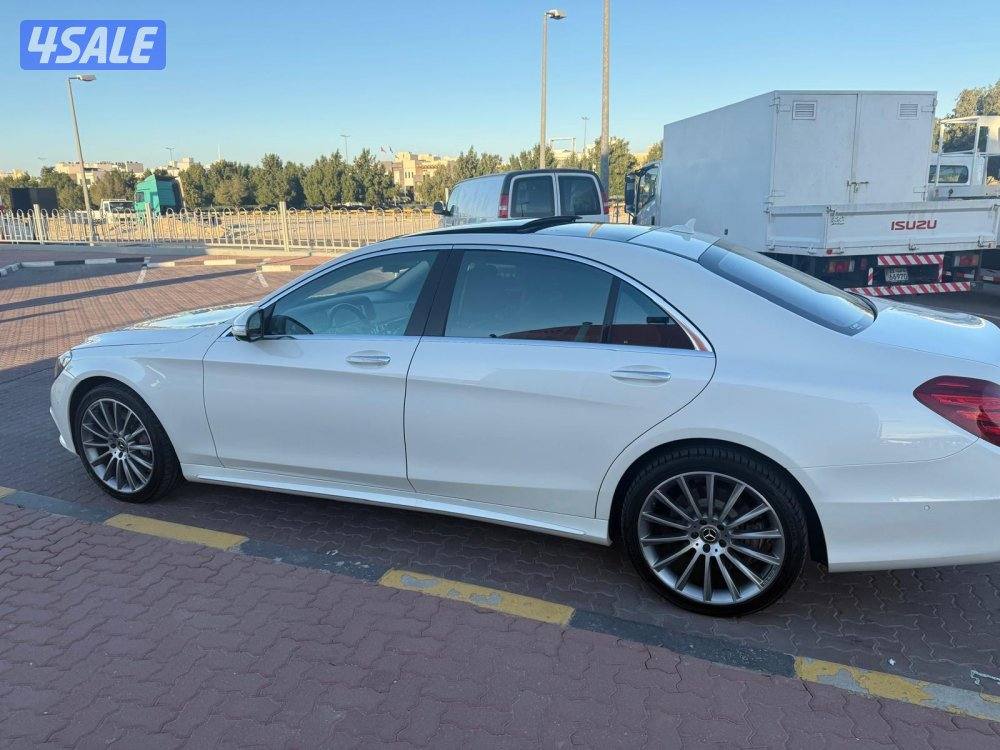 مرسيدس س ٤٠٠ لارج موديل ٢٠١٥ وارد وكاله قطر ماشي ١٥٥ كيلومتر،3