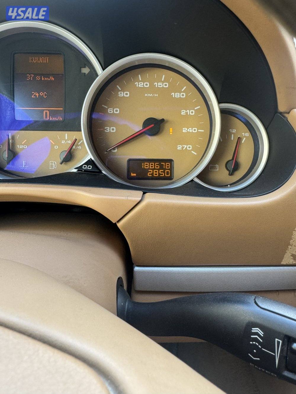 للبيع بورش كايين جي تي اس موديل 2009 ماشي 188 الصبغ الوكالة عليه سبير7