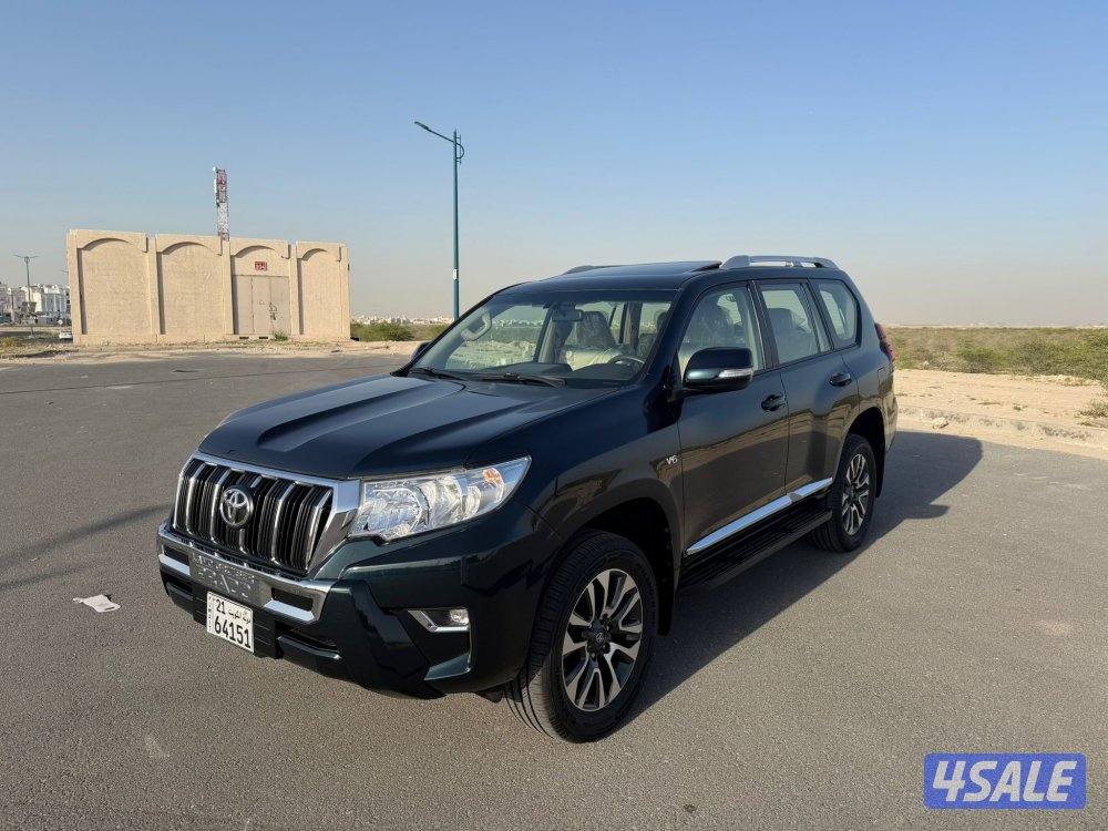 برادو 2022  صبغ الوكاله ماشي 45 الف0