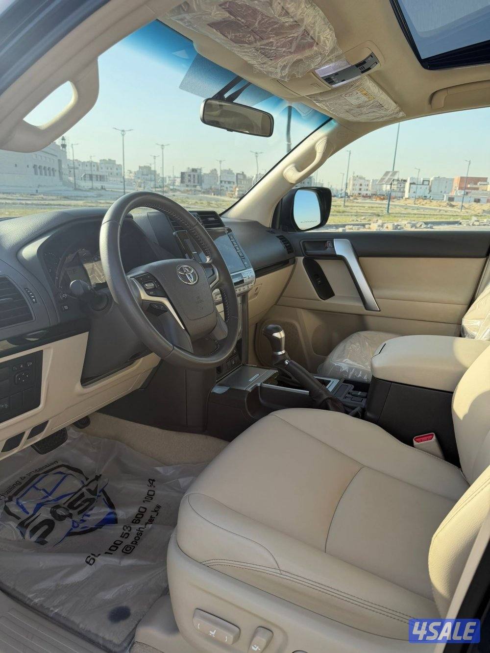 برادو 2022  صبغ الوكاله ماشي 45 الف4