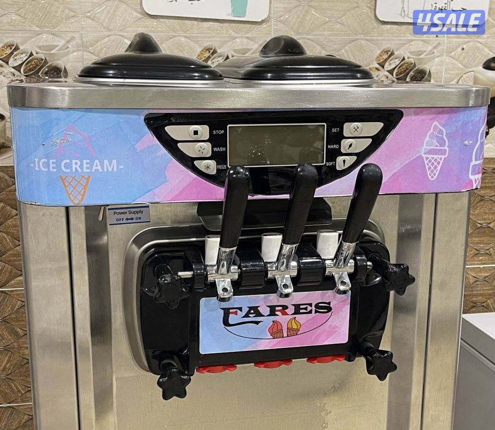 مكينة ايس كريم الفارس + بوبكورن + شعر بنات2