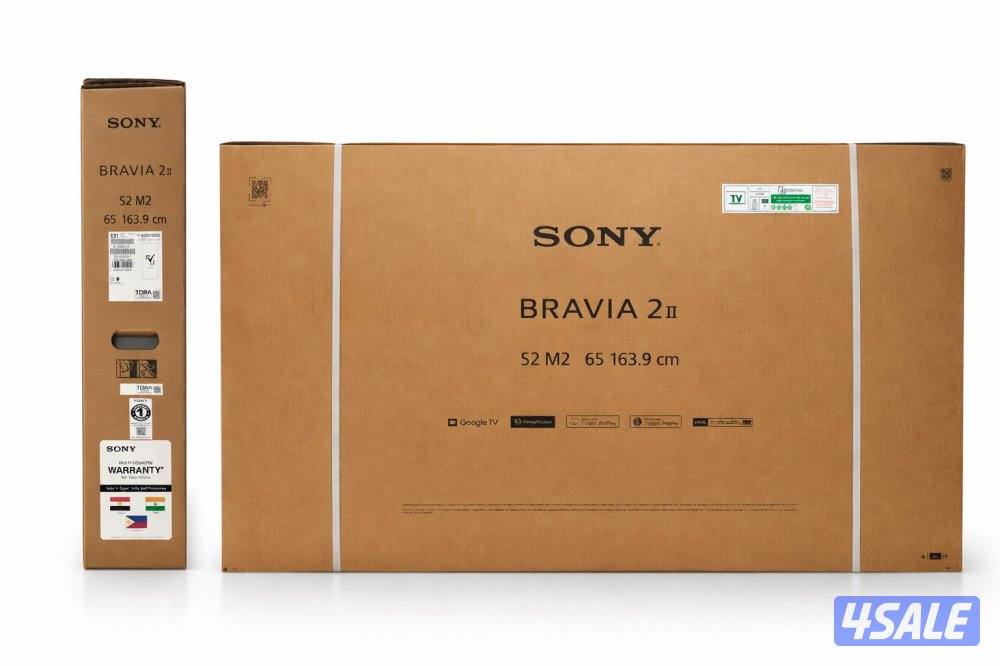 Sony Bravia 2 II 65” 4K UHD LED Google TV, Black0