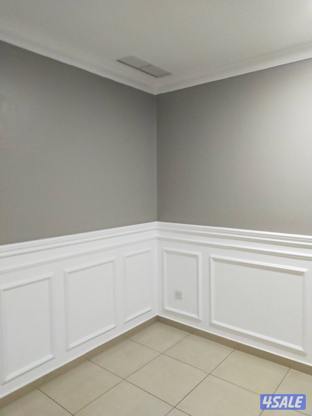 اصباغ وتركيب ورق جدران وتركيب باركيه خشب6