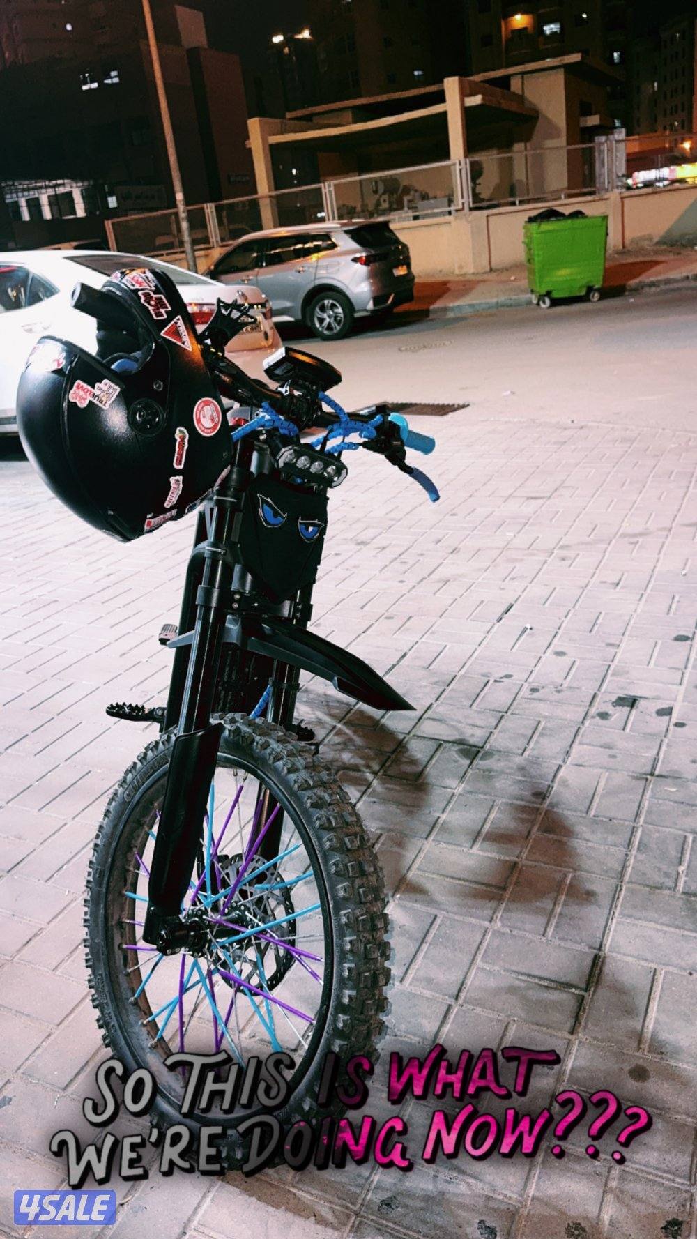 سيكل كهربائي معدل سرعه فعليه اللهم يبي له شد بريك خلفي السعر ٥٢٠2