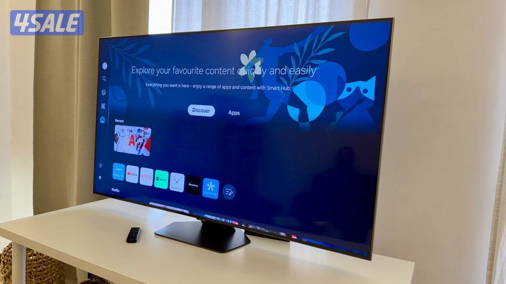 Samsung QLED 55” Smart TV, model QA55Q80CA0