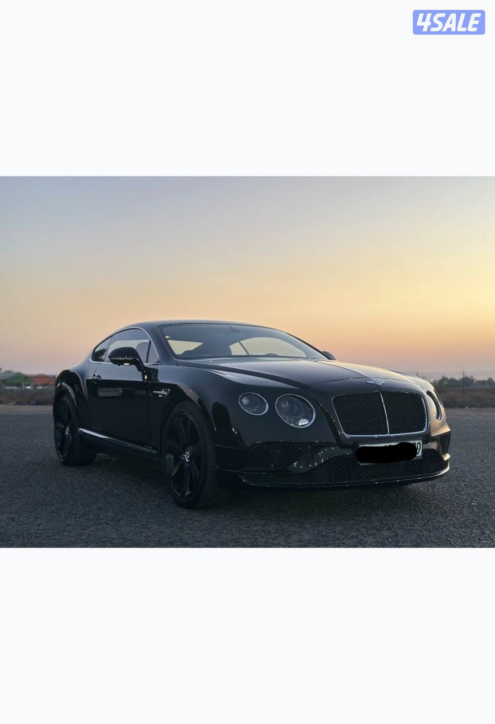 للبيع بنتلـي GT 2016 كونتينتال V8تيربو5