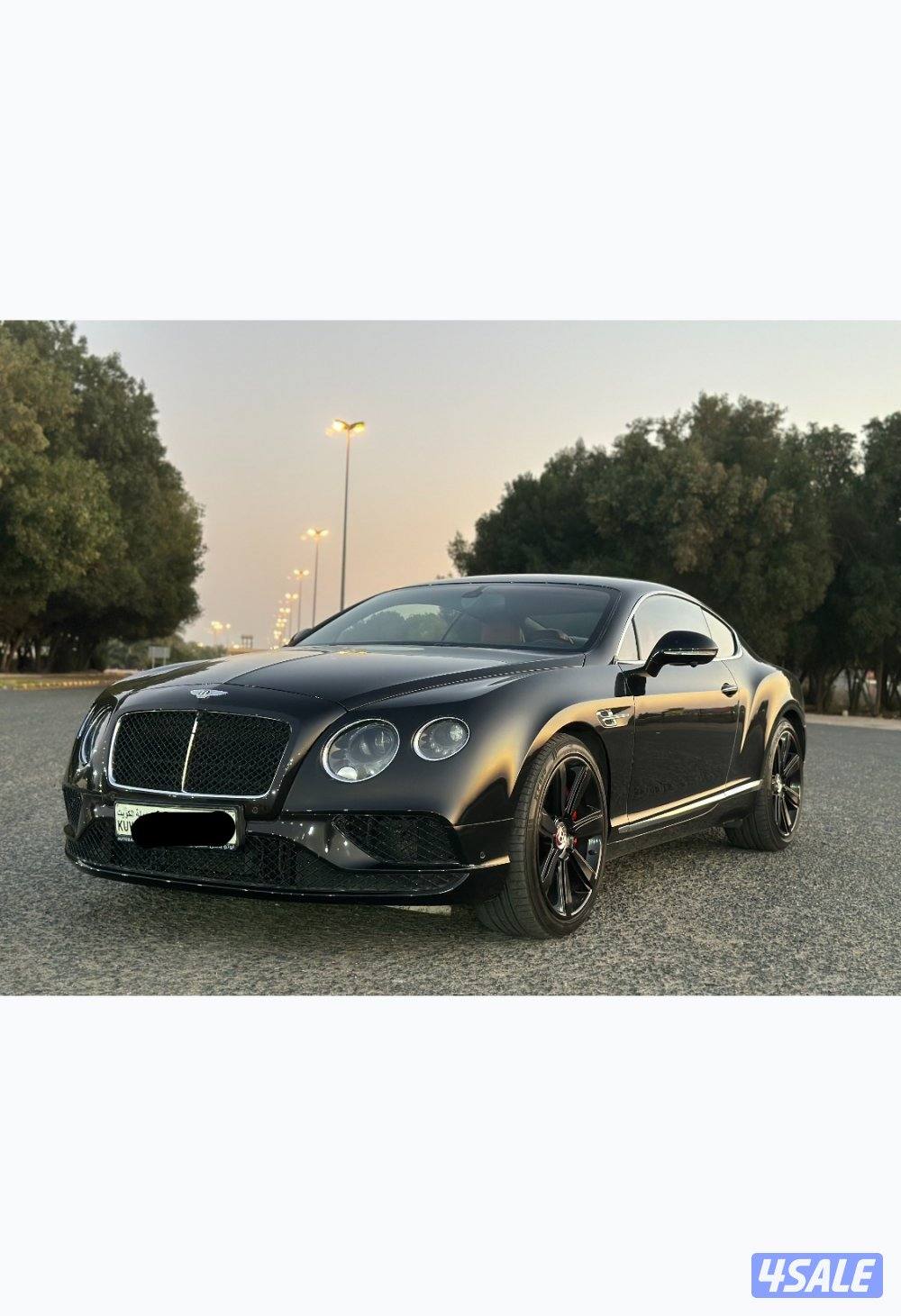 للبيع بنتلـي GT 2016 كونتينتال V8تيربو6