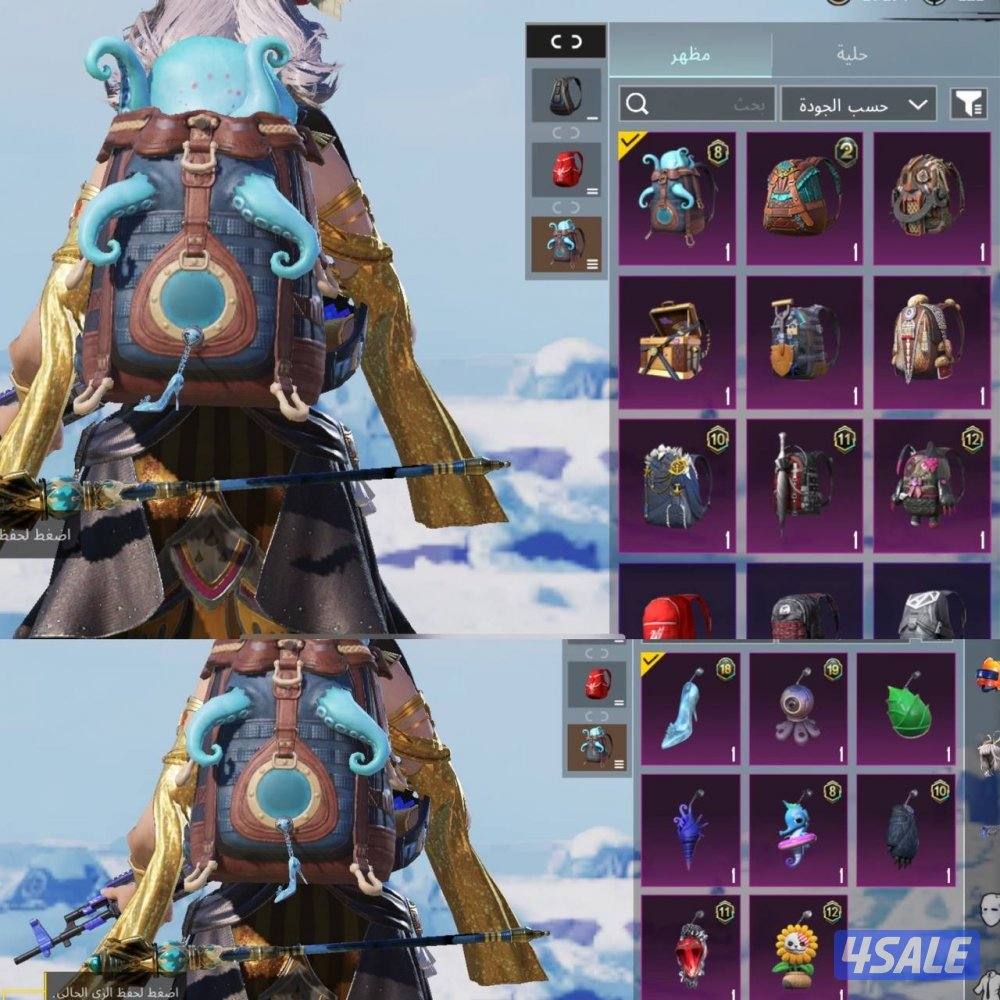 حسابات ببجي منوعه ~ مثك واسلحه✨🔫9