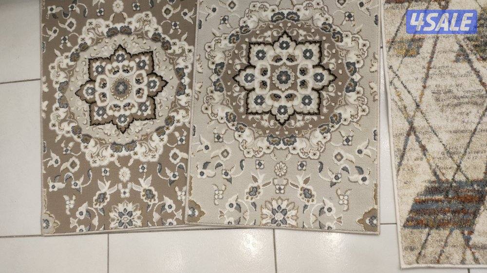 للبيع سجاد تركي سادة ومشجر مساندة وحفر يدوي وستائر9