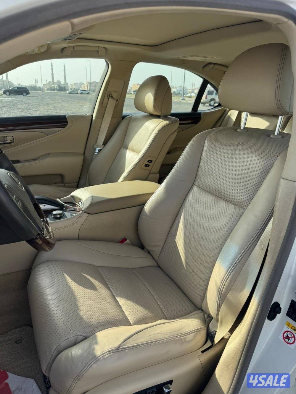 Ls460 ابيض لؤلؤي4