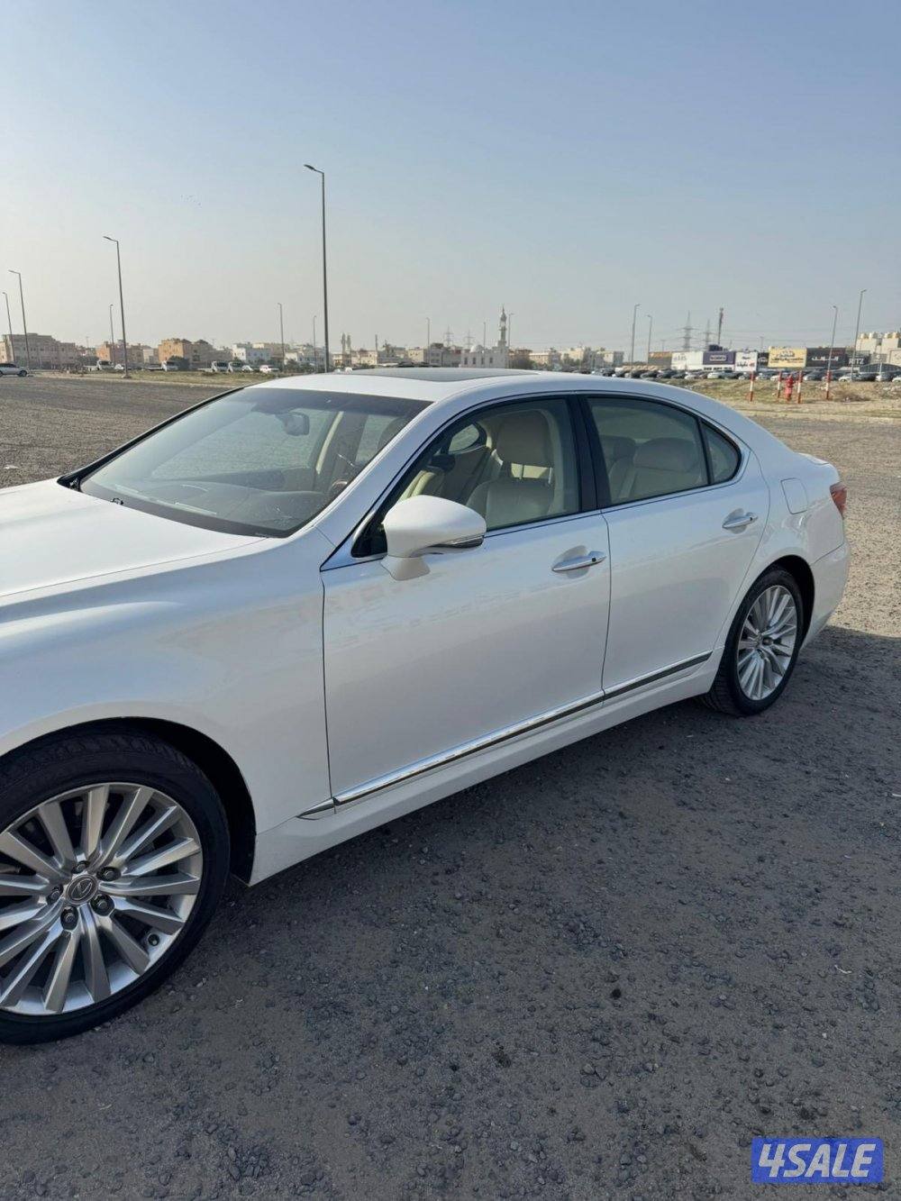 Ls460 ابيض لؤلؤي5