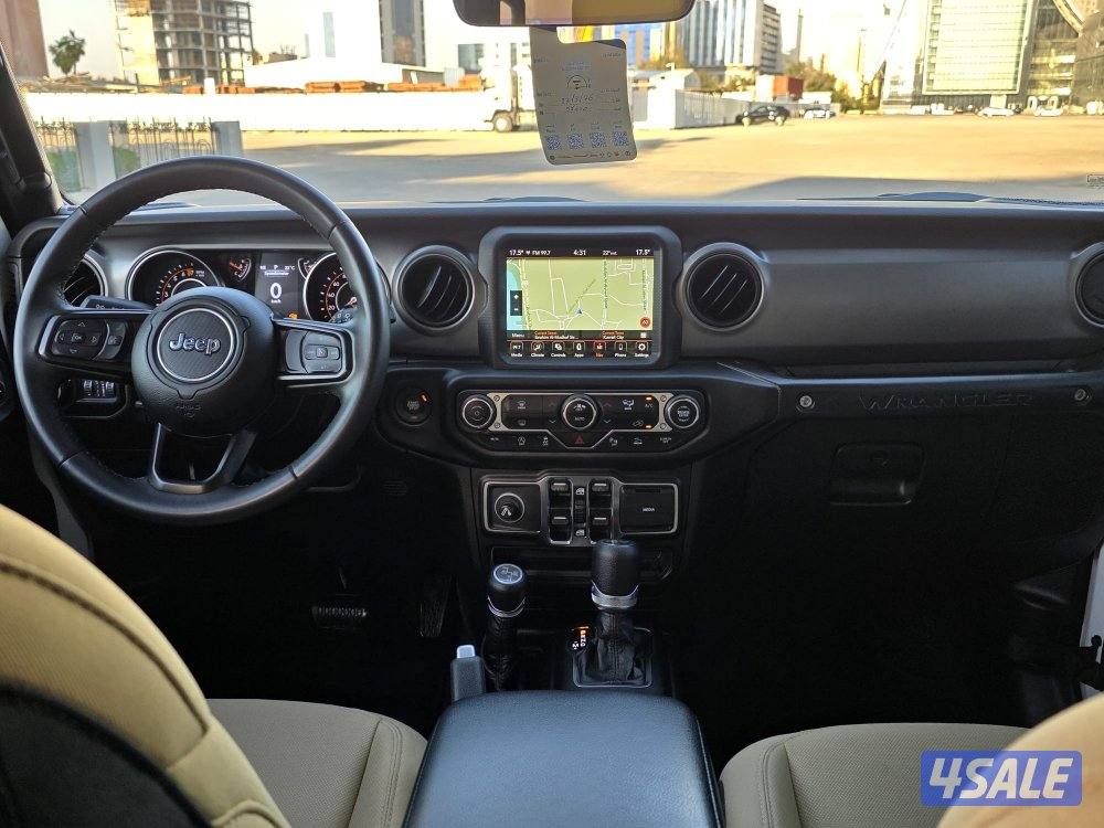 رانجلر سبورت 2022 بحاله نادره عداد /52 تحت الكفاله3