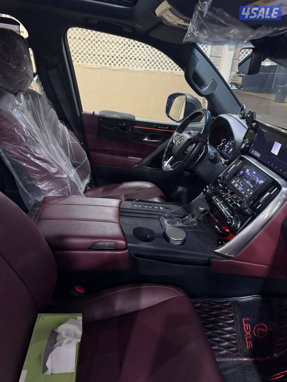 للبيع لكزس ٢٠٢٤ صبغ الوكاله شرط الفحص7