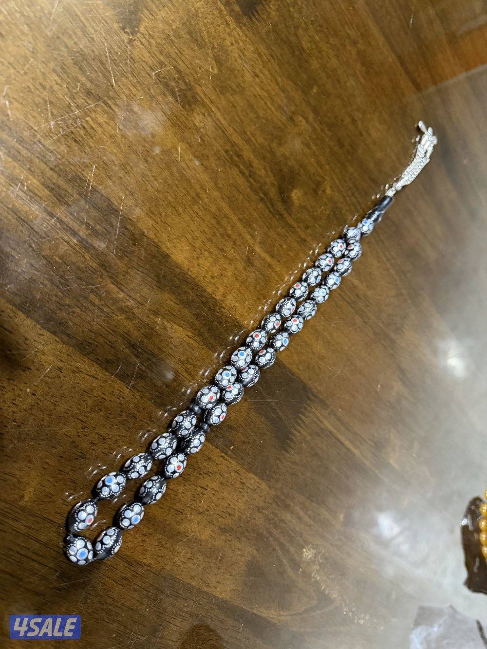 للبيع مسباح يسر مطعم بالفضه و كركوش فصه السعر 900