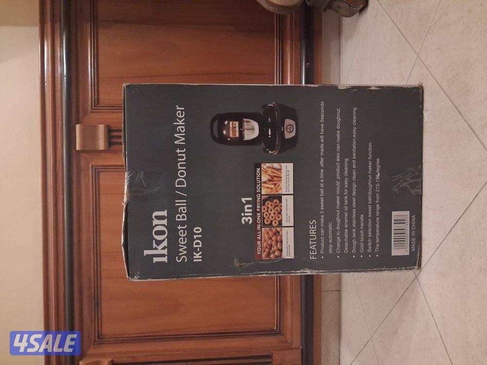 السلام عليكم للبيع مكينة ٣ في ١ حق اللقيمات والدونت والبطاط ٢٠٠٠ واط1