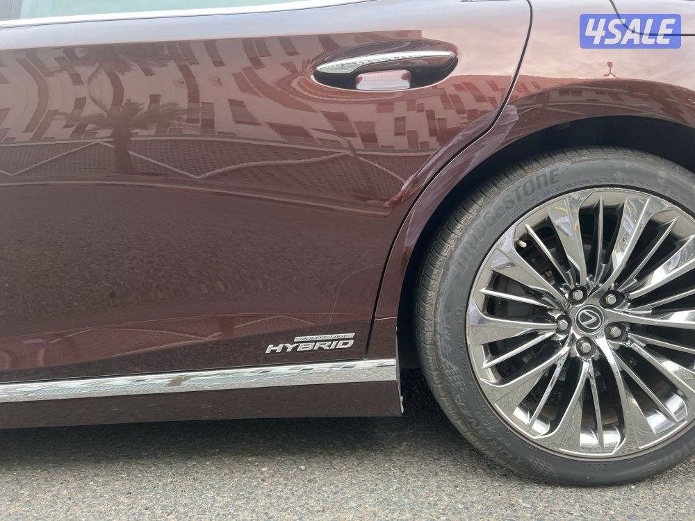 للبيع لكزس LS500 وارد امريكا 2019 هايبرد13