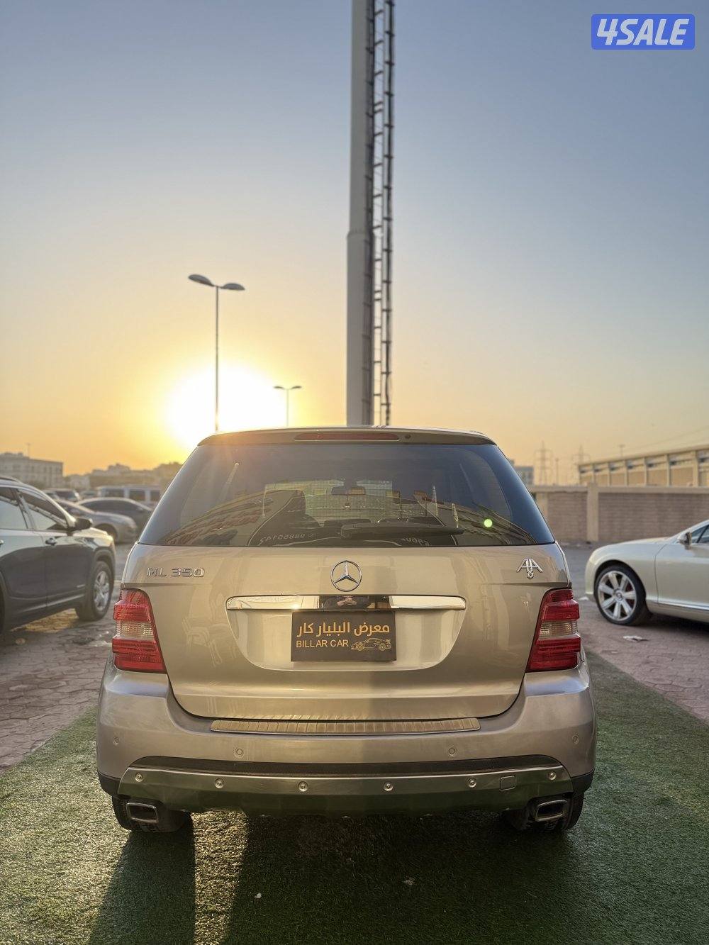 مرسيدسML350 بحاله وكاله شرط الفحص قير مكينه شاصي بدي ٣ قطع تجميلي4