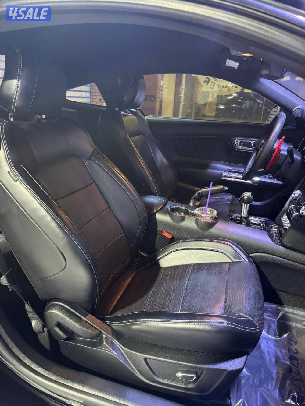 فورد موستنق 5.0 الغانم 2016 بحاله فوق الممتاز شرط الفحص بلكامل للبيع3