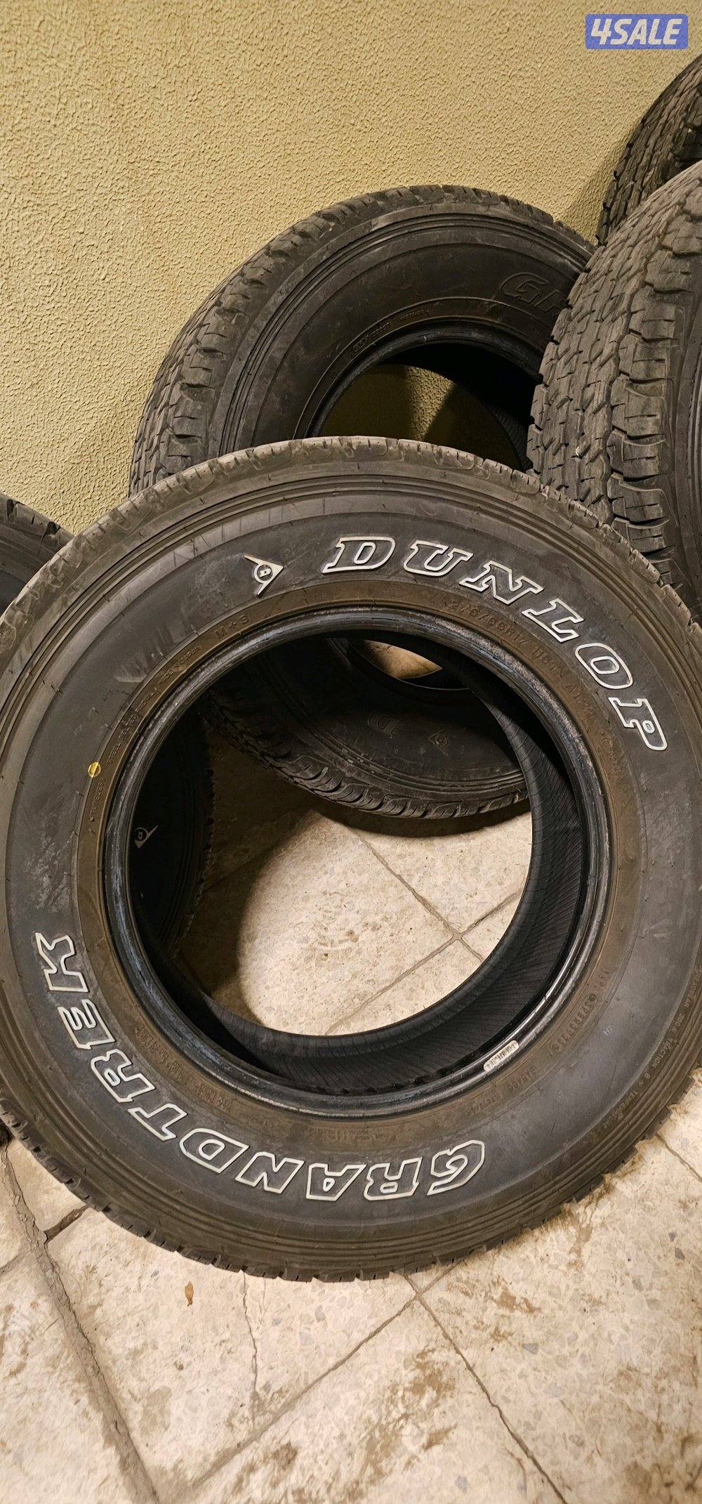 للبيع 5 تواير دانلوب At22 جدد3