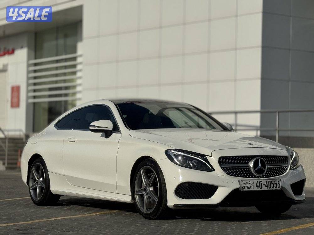 للبيع مرسيدس كوبيه C200 كت AMG موديل 20171