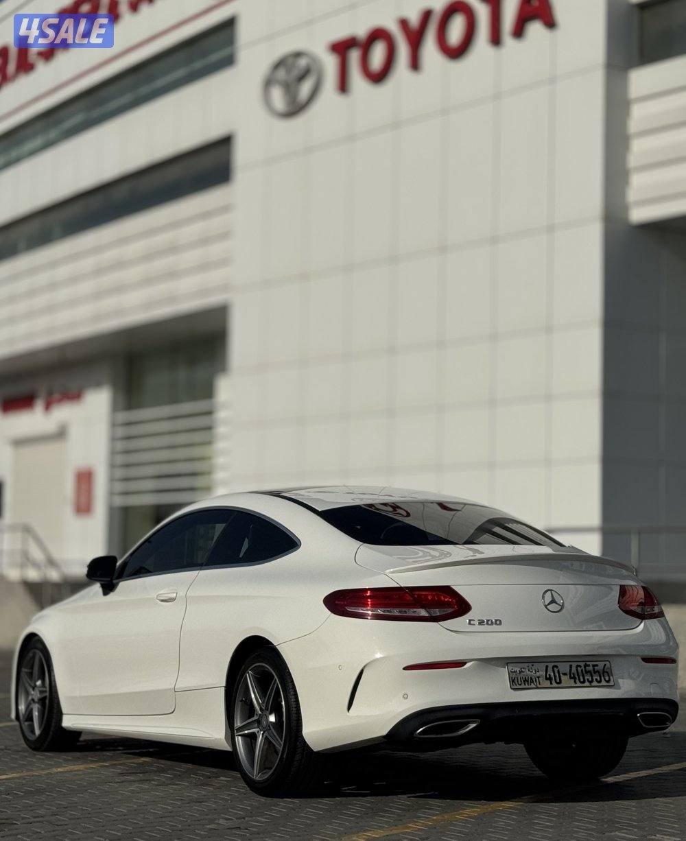 للبيع مرسيدس كوبيه C200 كت AMG موديل 20172