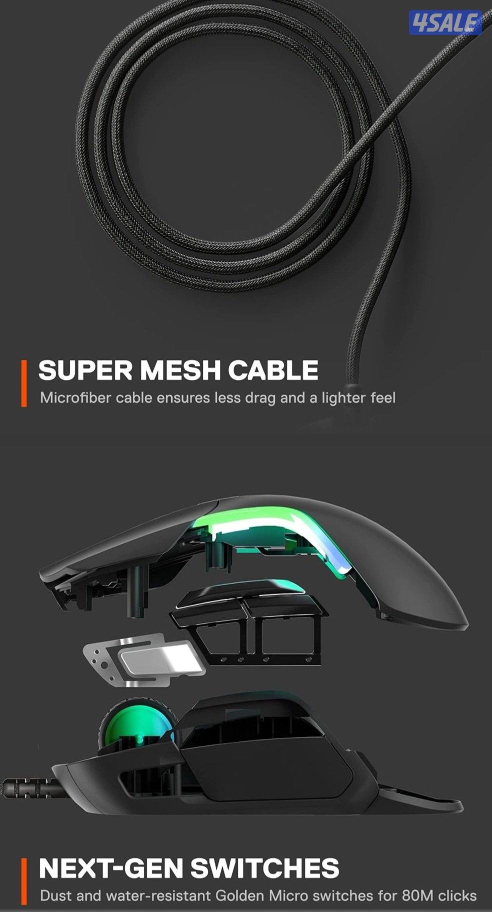 🔥 لقطة للقيمرز: ماوس SteelSeries Rival 5 - أخو الجديد -8