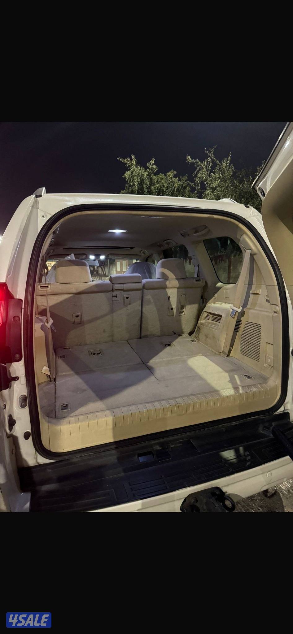 للبيع برادو 2016 ابيض من داخل بيج فل كامل TLX شرط الفحص بالكامل2