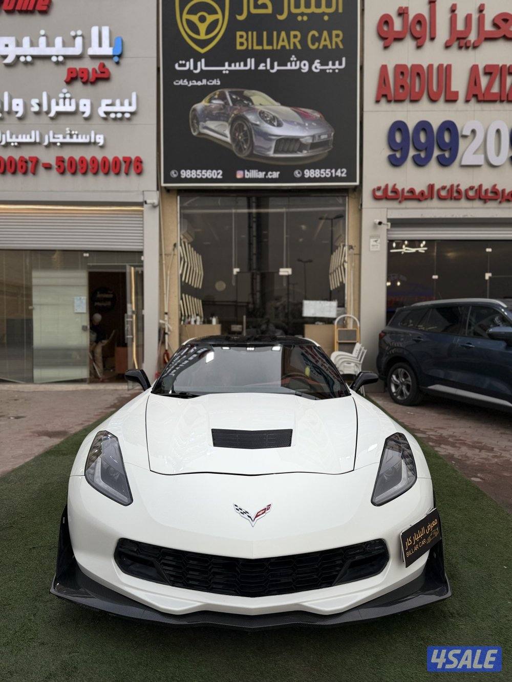 كورفت C7 مديل 2014بحاله وكاله شرط الفحص ماشي تماتيك ماشي 1701