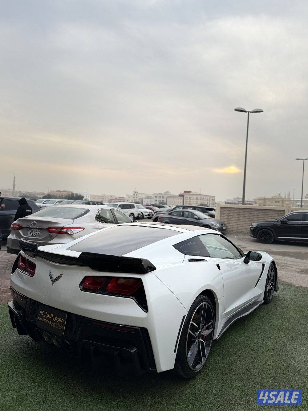 كورفت C7 مديل 2014بحاله وكاله شرط الفحص ماشي تماتيك ماشي 1704