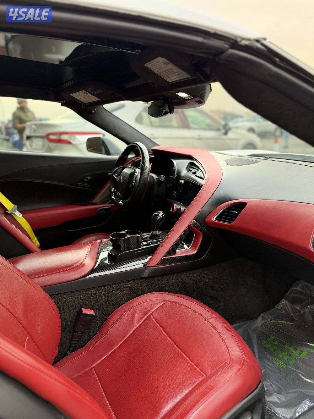 كورفت C7 مديل 2014بحاله وكاله شرط الفحص ماشي تماتيك ماشي 1706