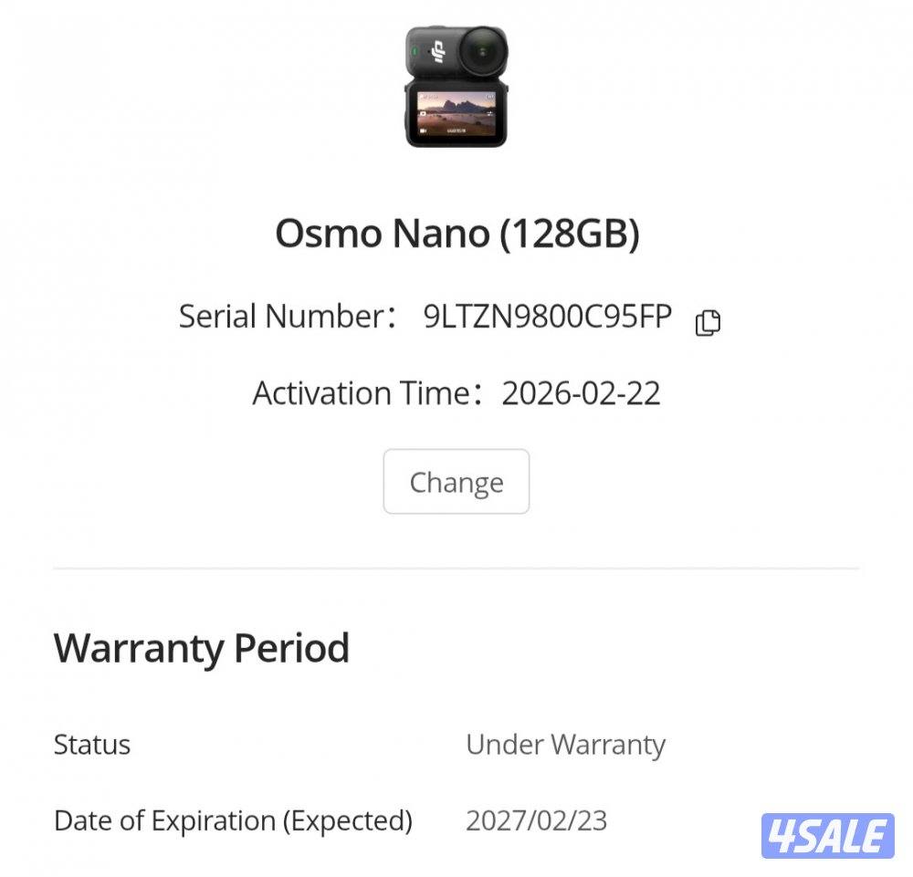 DJI OSMO NANO 128 GB1