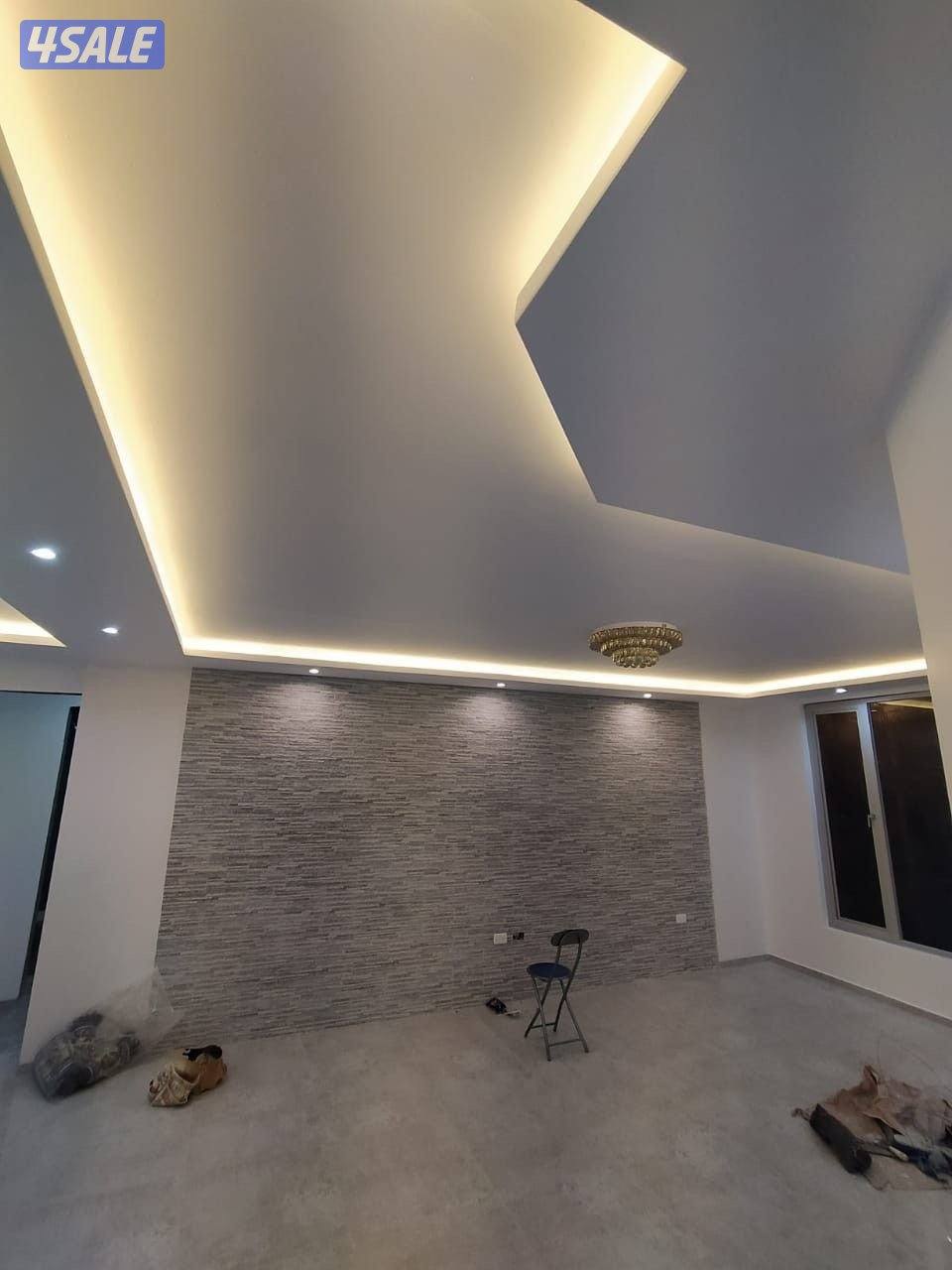 ديكور جبس بورد اسقف قاطع بارتيشن جبس بورد اسمنت بورد اصباغ بديل خشب1