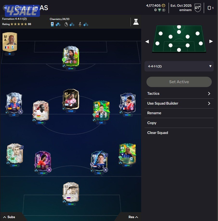 حساب fc26 قوي فيه4 مليون و200 الف قابله للزياده1