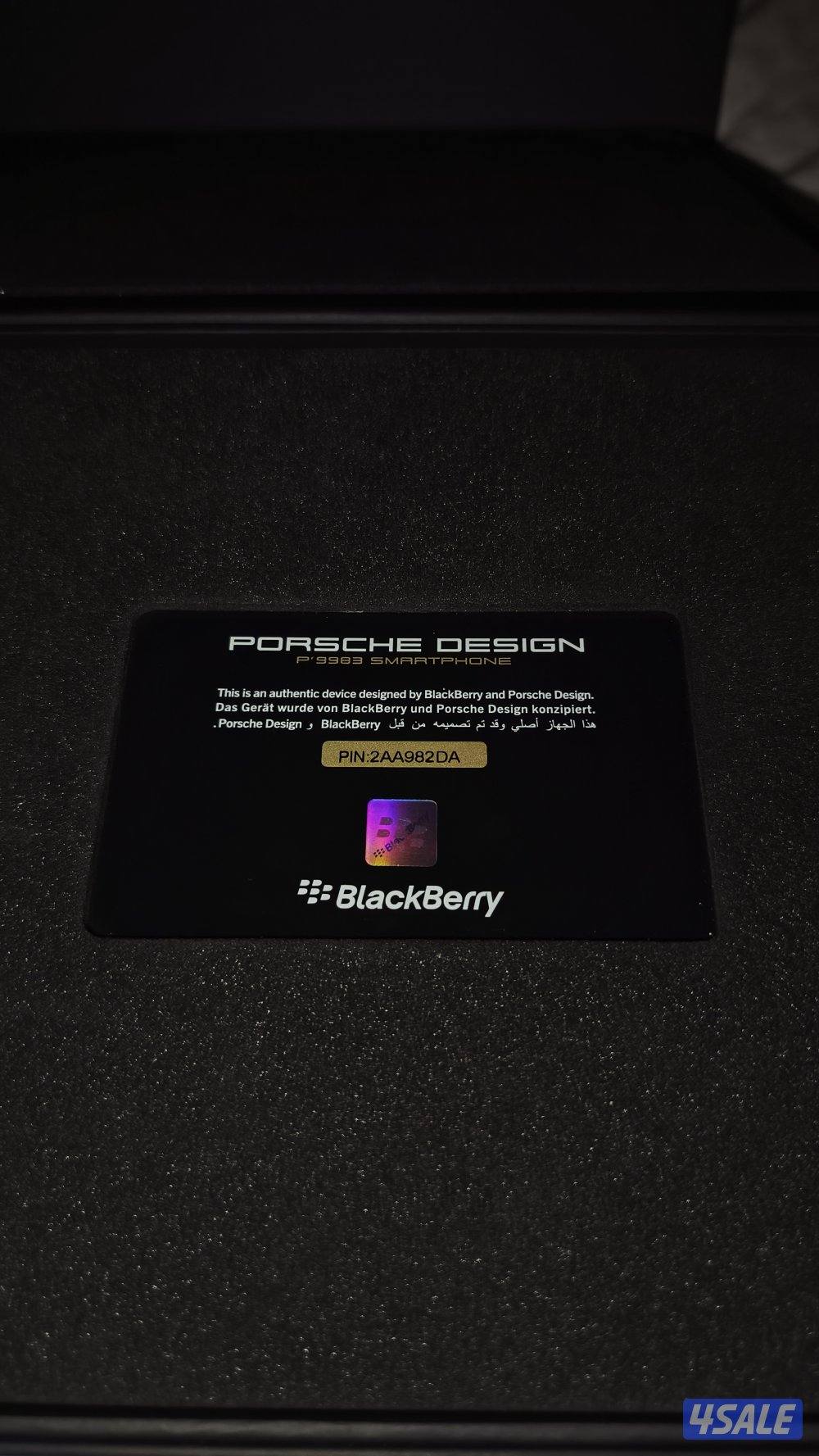 BlackBerry Porsche Design P’9983 Carbon6