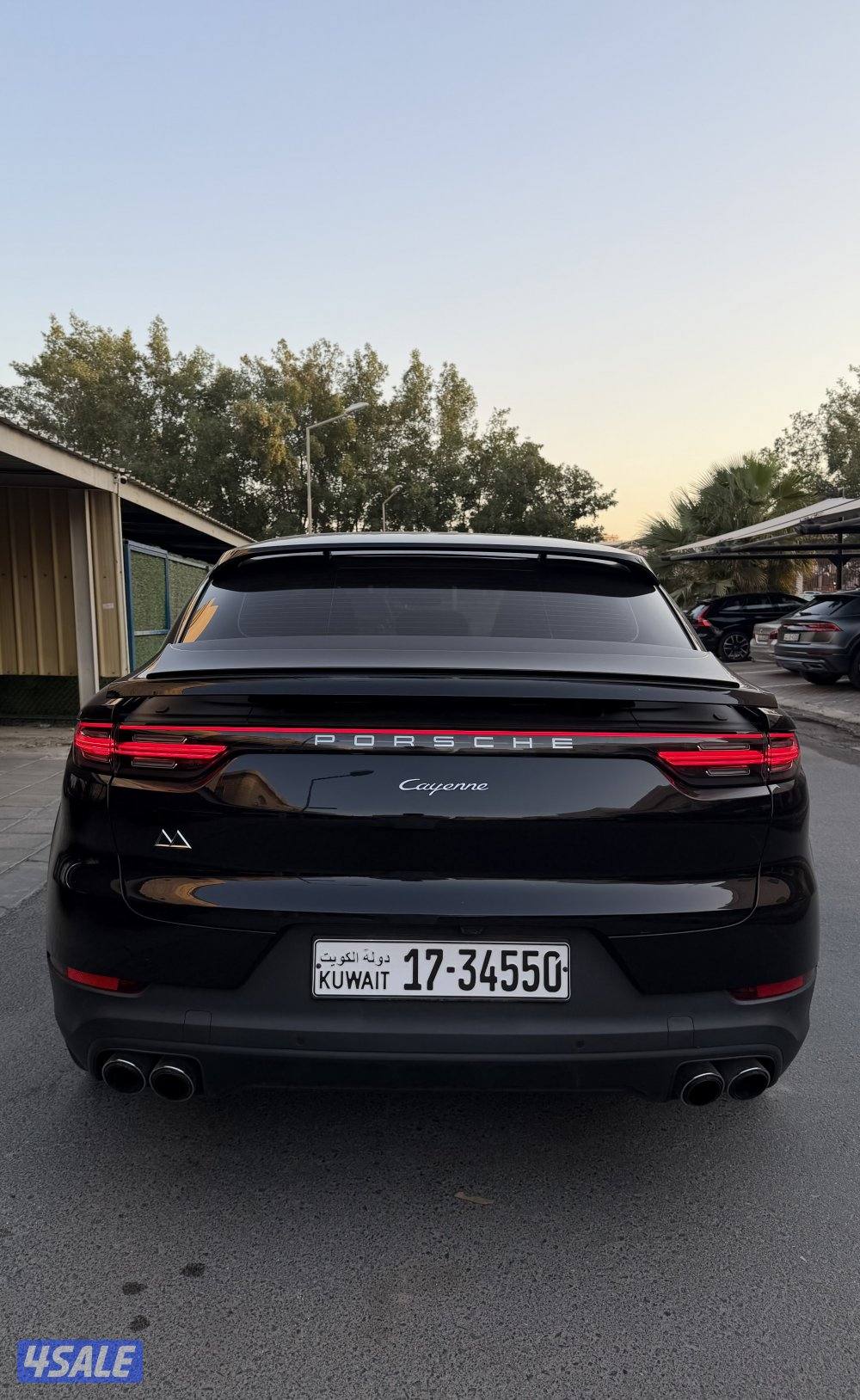 للبيع بورش كايين كوبيه وارد بهبهاني4